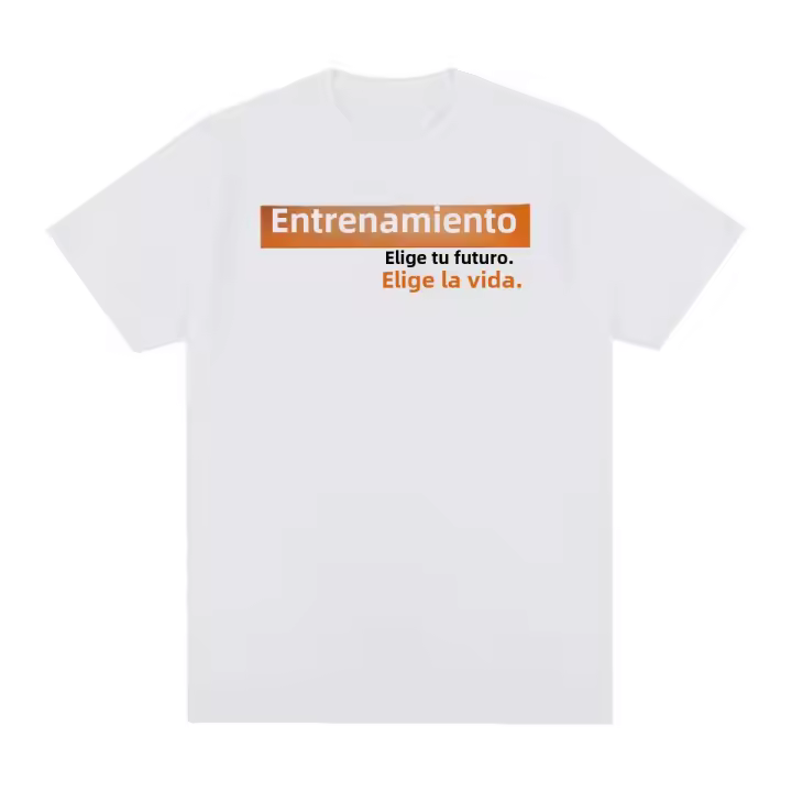 Camiseta Vintage Trainspotting 'Choose Life' De Los Años 80 Y 90 Algodón Para Hombres Y Mujeres Camiseta Casual De Manga Corta Para Todas Las Estaciones - 1