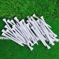 PGM 50pcs Palos De Golf Duraderos Asientos De Madera Estabilizadores De Balón En El Campo Para Mantener Un Nivel De Tee Perfecto Mejora La Precisión - details 7
