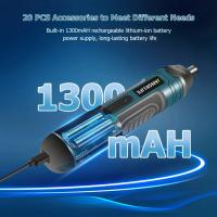 Destornillador Eléctrico Sin Cable Recargable 1300mah Mini Taladro 3.6V Herramientas Eléctricas Set Para Mantenimiento Y Reparación Doméstico - details 6