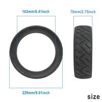 Pneumático De Repuesto Para Patinete Eléctrico 10 Pulgadas 250x64 Sin Tubo Anti-golpes Para Xiaomi 4 Ultra 4 Lite City Road - details 16