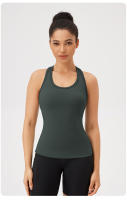 Chaleco De Yoga Para Mujer Deporte Sin Mangas Camiseta De Entrenamiento Fitness Running Outdoor Chaleco Deportivo Ajustable - details 19