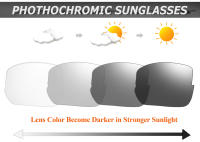 Gafas De Sol Fotocromáticas POAT Para Hombre Y Mujer Estilo Nuevo Deportes MTB Ciclismo Pesca Correr Ópticas UV400 TR-90 Polímero - details 1