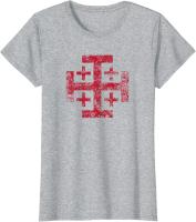 Camiseta De Algodón 100% Para Hombre Con Cruz De Jerusalén Y Escudo Del Templo Knights 2024 Camiseta Casual Sin Capucha Para Todo El Año - details 6
