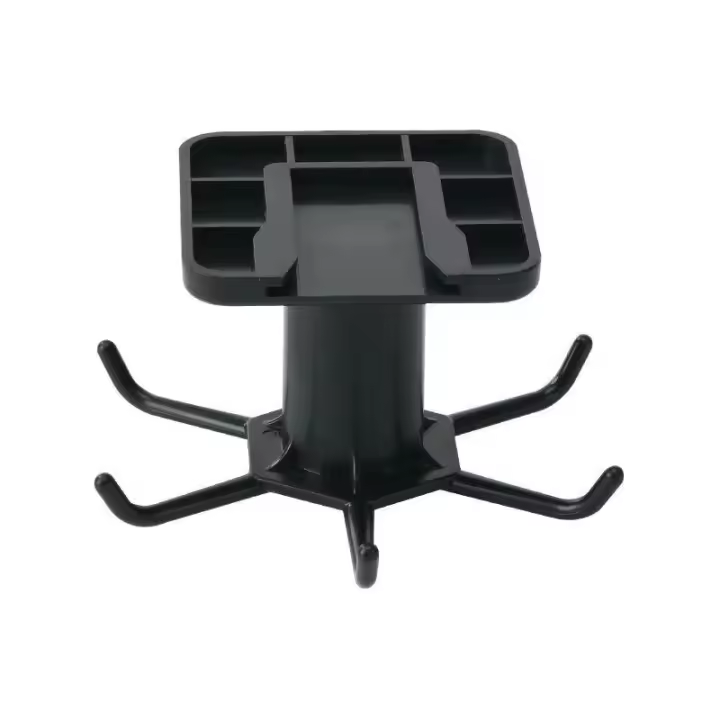 2 Piezas Colgador Utensilios Cocina, Gancho de Cocina Giratorio 360° Almacenamiento Ganchos Utensilios Cocina para Hogar y Cocina Accesorios - 1