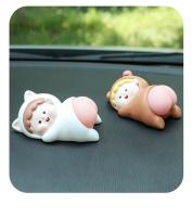 Adornos De Coche Decorativos Juguetes De Dibujos Animados QQ Muñecos Lindos Accesorios Interiores Para El Vehículo - details 6