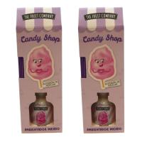 The Fruit Company Ambientador Mikado – Pack de 2 a Elegir entre Algodón de Azúcar, Chicle de Fresa y Osito de Gominola. Fragancia Intensa y Duradera que Transforma Cualquier Espacio. Libre de Alcohol para Cuidar tu Entorno - details 1
