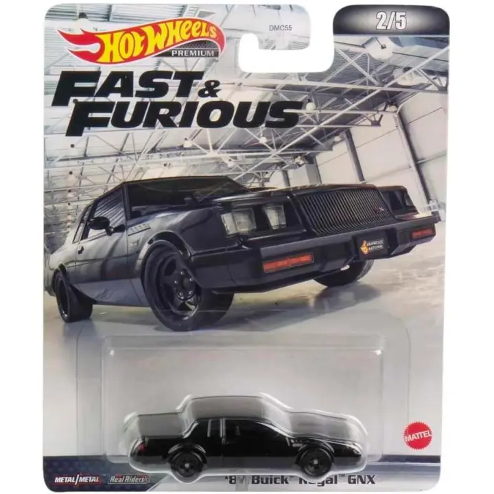 Hot Wheels 87 Buick Regal GNX Fast Furious 2/5 coche coleccionable Mattel HCP16 - 1