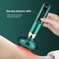 Masajeador De Cintura Eléctrico Con 12 Velocidades Y Copas De Ventosa Para Terapia Anti-Celulitis Y Quemagrasa Guasha De Masaje Corporal - details 5