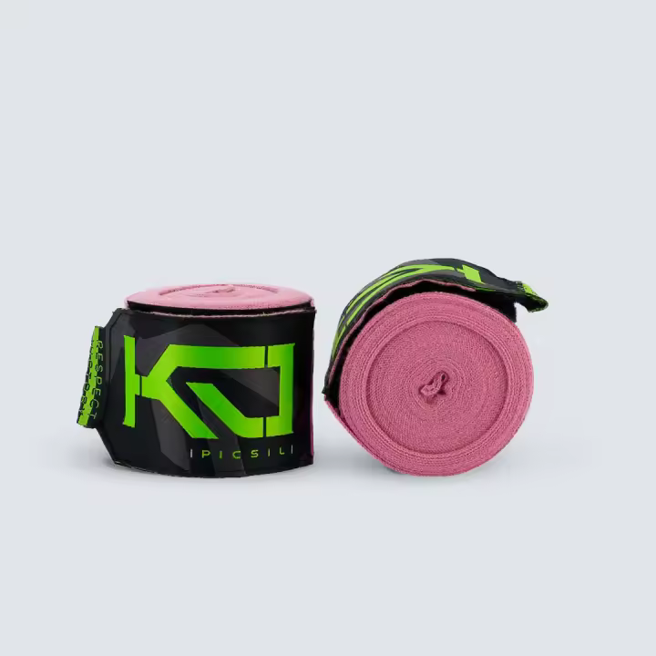 PICSIL Kombat Vendas para Artes Marciales, Cintas de Manos para Boxeo, Muay Thai, Kickboxing, Diseño Unisex - 1