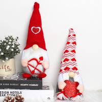 Gnomos De Encaje Para Día De San Valentín Decoraciones De Elfos De Terciopelo Mr Y Mrs Decoración Nórdica Hecha a Mano Para El Hogar - details 6