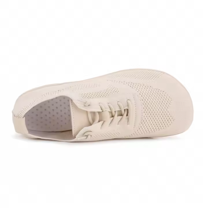 Zapatos De Entrenamiento Para Hombre Minimalista Y Cuero Genuino Suela Dispersa Y Ample Toe Cierre Elástico Material De La Suela De Goma - 1