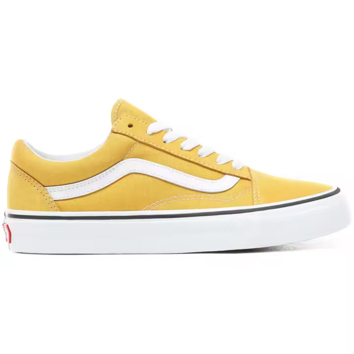Calzado marca Vans modelo Vn0A38G1Vrq para unisex en color amarillo - 1