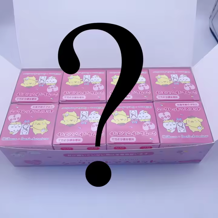 Adorno De Escritorio Chiikawa Sanrio Melody Usachi Pudding Perro Taza De Té Con Nuez Ratoncillo Volador Juguete Para Niños Caja Sorpresa - 1