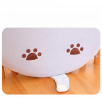 Cojines De Alta Calidad En Forma De Flor Para Oficina Y Hogar Color Sólido Almohadas De Memoria Espuma Suave Para Gatos - details 11