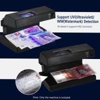Detector De Billetes De Papel Portátil Para Escritorio Aibecy Máquina De Verificación De Dinero Soporta Ultravioleta / Marca De Agua Tester De Moneda - details 3