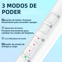 Cepillo De Dientes Eléctrico Inteligente Con 6 Cabezas 3 Modos Y Timer De 2 Minutos Recargable Compatible Con Cabezas De Cepillo Oral B - details 1