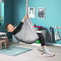 Juego Completo De 150x280cm Silla Colgante Para Niños Hogar Hamaca De Yoga Fitness Nylon Elástico Terapia Abrazo Aéreo Equipo De Ejercicio De Equilibrio - details 11