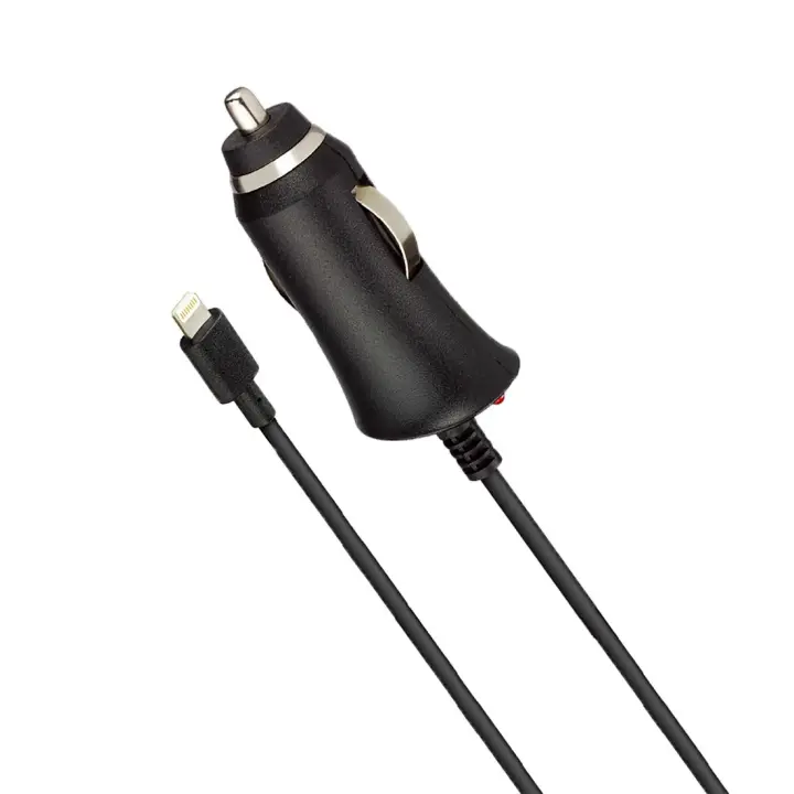 Cargador de coche Carga Rapida Myway Apple 2.1A 1,8m negro - 1