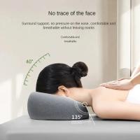 Almohada De Espuma De Memoria Para Descanso Ergonómico Y Masaje Cabeza Y Cuerpo Soporte Para Belleza En Salón De Belleza - details 1