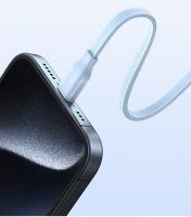 Cable USB C Baseus 100W Retráctil Para iPhone 16 15 plus pro Max MacBook iPad Cargador Rápido Cable De Datos Resistente a Alta Temperatura - details 6