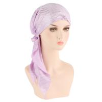 Gorro De Quimioterapia Para Mujer Pre-Apellado Pañuelo De Hijab Protector Contra La Pérdida De Cabello Turban De Cabeza Unisex - details 6