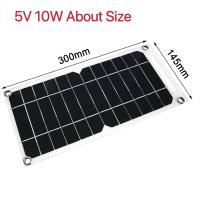Panel Solar Portátil 5V 5W/10W USB Para Exteriores Cargador Rápido Para Móviles Y Viajes Exterior Panel Solar Micro De Alta Eficiencia - details 3