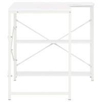 vidaXL Escritorio para ordenador blanco 120x72x70 cm - details 4