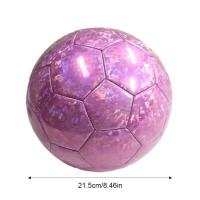Bola De Fútbol Tradicional Tamaño 5 Para Niñas Con Amplia Gama De Aplicaciones Elasticidad Rubérica Bola De Fútbol PVC Inflable - details 20