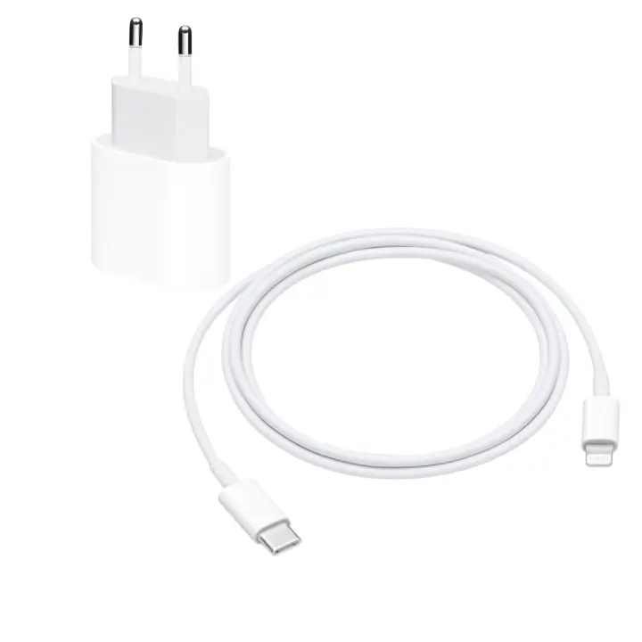 Cargador de carga rápida con cable Lightning o TYPE-C  Cargador de carga rápida 25W TYPE-C con cable Lightning/TIPO-C inlcuido - Cargador para iPhone, iPad, Huawei, Xiaomi, Samsung - XOCOTŌ® - 1
