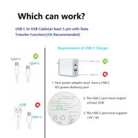 Cable De Carga Rápida PD 15V 3A Surface Connect a Tipo C Compatible Con Microsoft Surface pro 8/7/6/5/4/3 Go3/2/1 Laptop4/3/2/1 Adaptador De Energía Para PC - details 0