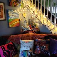 Lámpara De Ramas De Árbol DIY Con 72/96 LED Iluminación Solar O USB Para Decoración De Hogar Vines De Sombra Luz De Navidad Bendecible - details 6