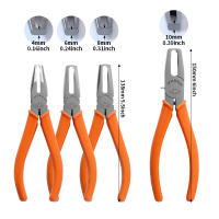 Aguja De Corte Plástica Con Punta CR-V Doble Cara Para Eliminar Residuos De Fundición Herramienta De Corte Con Abrazaderas De Acero Cromo Vanadio De 4/6/8/10mm - details 1