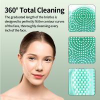 Cepillo De Silicona Para Limpieza Facial Herramienta De Masaje Facial Eliminador De Quistes Y Puntos Negros Doble Cara Exfoliador Para Cuidado De La Piel - details 3