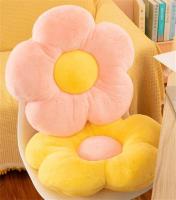 Cojín de flores, almohada en forma de flor, linda almohada de felpa con forma de flor, almohada de flores estética, cojín de margarita, adecuado para el hogar y la oficina (15,7 pulgadas) - details 2