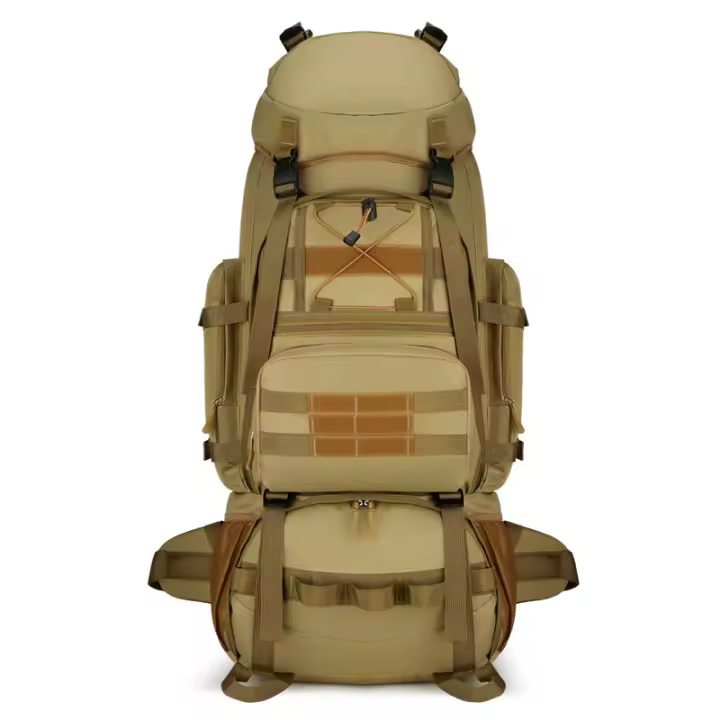 Mochila Táctica De 90L Para Viajes Y Camping Bolsa De Escalada Y Senderismo Exterior Gran Capacidad Deportiva Y Resistente Al Desgaste - 1