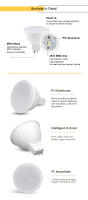 6Pcs Spotlights LED MR16 Para Techo DC12V 3W 6W 9W 12W 120 Grados 3000K 6000K Para Habitación Sala De Estar Estudio - details 3