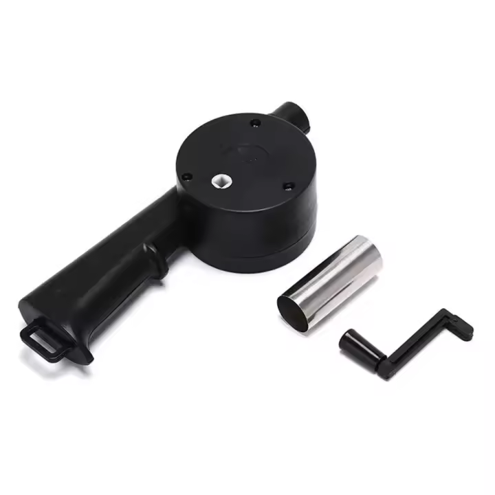 Accesorios De Picnic Y Camping BBQ Herramientas Portátiles Para Barbacoa Ventilador De Barbacoa Manivela De Aire Para Fuego - 1