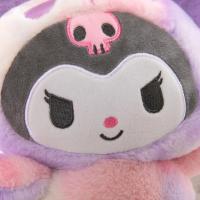 Muñeco De Peluche Sanrio 25Cm Kuromi Mymelody Cinnamorol Kawaii Regalo De Navidad Decoración Suave Y Almohada Juguete De Anime - details 28