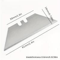 Cuchillas De Utilidad De Acero Carbono SK4 100-Pack Con Dispensador Reemplazo Para Cuchillo De Uso General - details 6