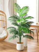 1pc Grande Planta Artificial De Palma Hojas Falsa Tropical Imitación De Hoja De Palmera Para Decoración De Piso Del Hogar 70-120cm - details 0