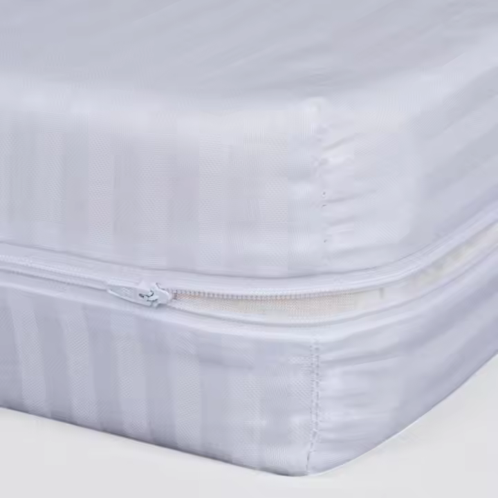Almeritex 2000 Funda de colchón para cama -Cutí - Con Cremallera en L - cama de 90-105-135-150 - 1