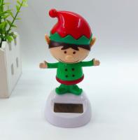Decoración De Navidad Para Escritorio Solar De Santa Claus Danzante Oso De Nieve Feliz Navidad Regalo Accesorio De Hogar Material Plástico - details 23
