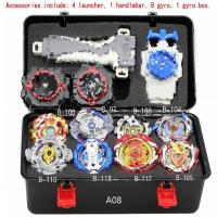 Nuevo Takara Tomy Beyblade Burst Metal Fusion Juego De Lanzador De Metal Y Grips Paquete De Juguetes Para Combate - details 9