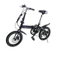 FOLDING BIKE, WHEEL 16" x 2.12 CM, 20" x 2.12 CM 7 SPEED GEARBOX, ADJUSTABLE SADDLE AND MINILLAR HEIGHT, FACUK TO SAVE, SHIPPING 2 DAYS FROM EUROPE. - details 3