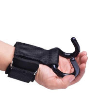 2-Pack De Gancho Para Muñeca De Acero Inoxidable Con Mango Suave Para Levantamiento De Pesas Pull-Ups Y Entrenamiento De Fuerza Soporte Horizontal Para Barra - details 7