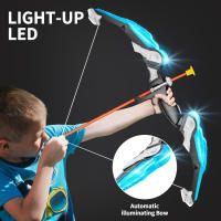 Juego De Tiro Deportivo Para Niños Arco Y Flechas Juguetes De Exterior Regalo De Cumpleaños Y Navidad Desarrolla La Habilidad De Agarrar Y Moverse - details 2