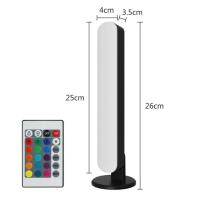 Lámpara De Mesa LED RGB Con Control Remoto Para Decoración De Habitación Y Gaming Luz Nocturna Sincronizada Con Música Para TV Y Escritorio - details 9