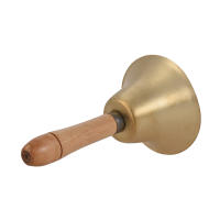 Campanas De Bronce Con Manijas De Poplar Instrumentos De Rock Para Decoración De Fiestas Navideñas Y Accesorios De Música - details 3