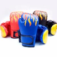 Guantes De Boxeo Para Niños Protección De Mano Ajustables Para Entrenamiento Y Sparring Morado Y Negro - details 5