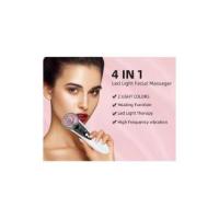 Multifunctional Facial Skin Care Led Light Massager Electric Pink White Massage Device Clean Face Rejuvenation Lifting Tighten - details 1